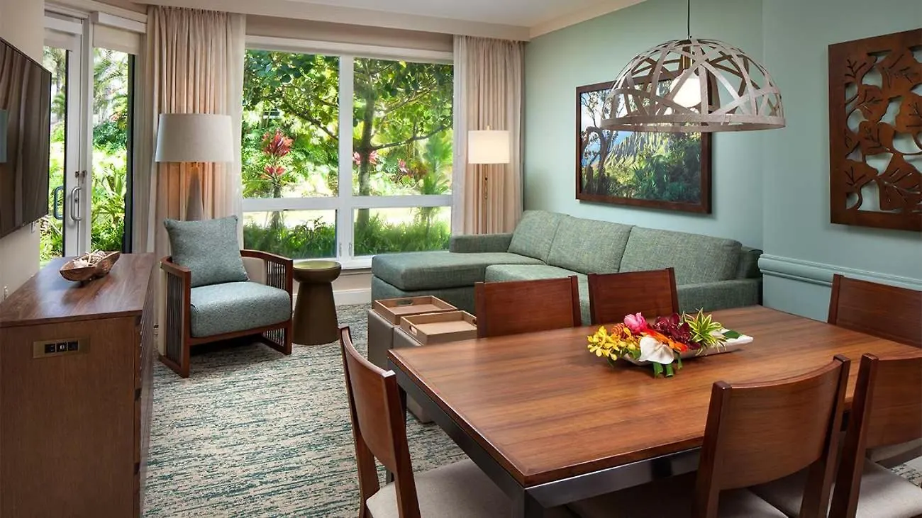 Дом отдыха Westin Princeville Ocean Villas 2Br Apartment With Resort Access